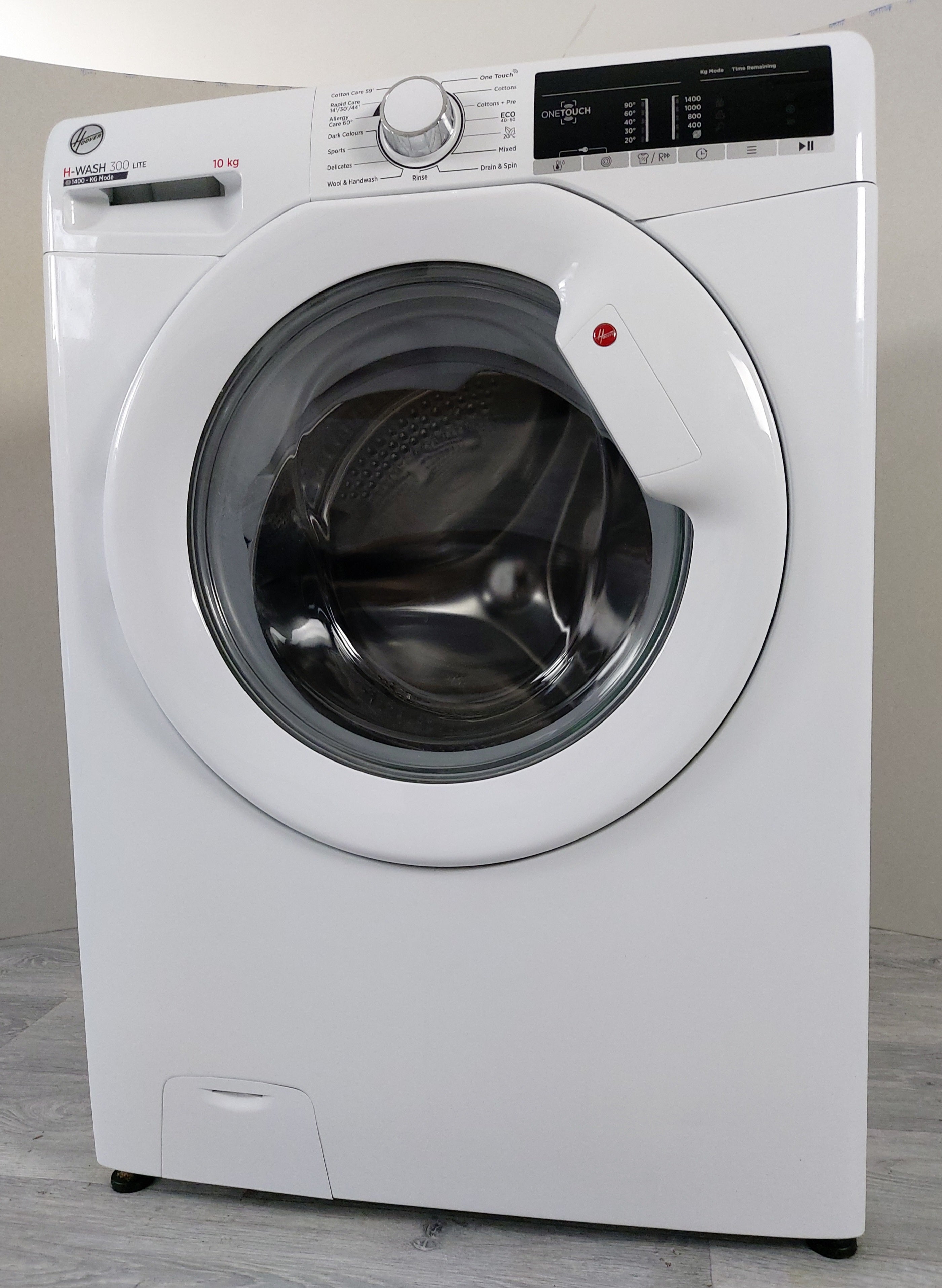 10kg Hoover Dynamic Washing Machine - 1400 Spin - White