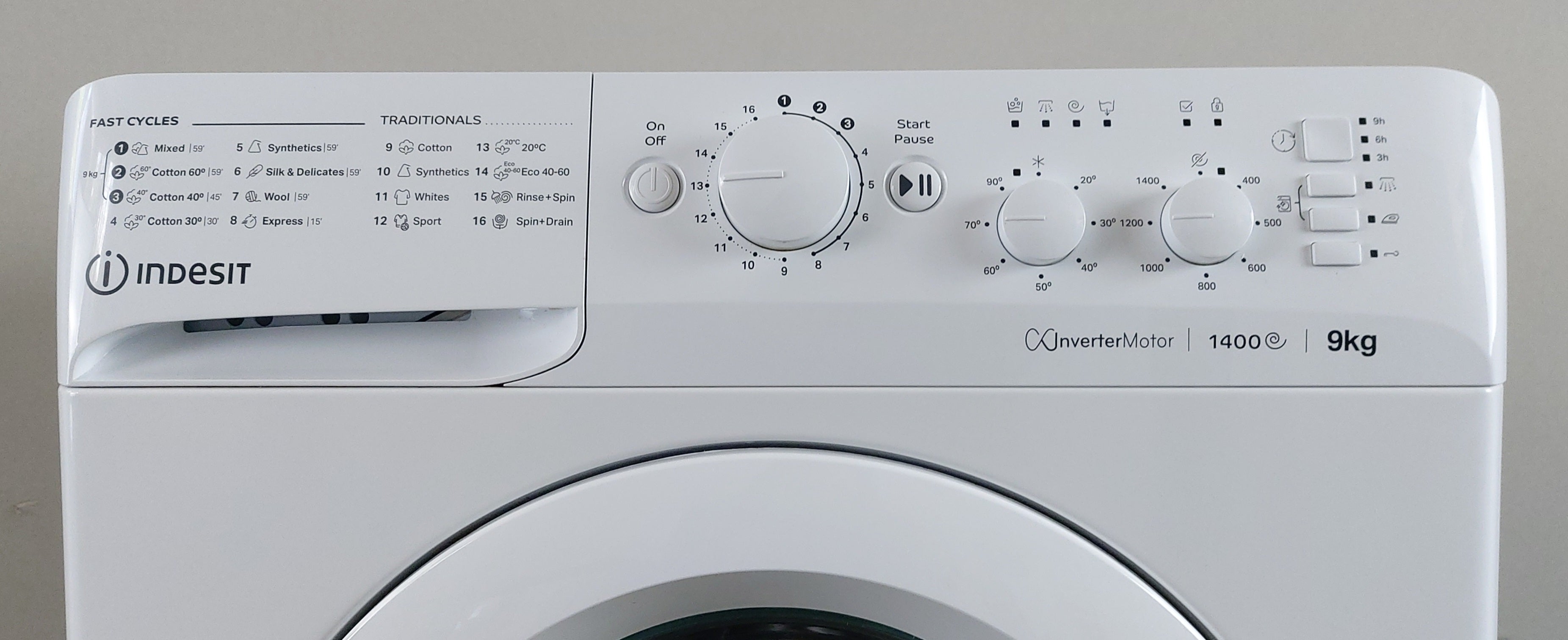 9kg Indesit Washing Machine - MTWC91484WUK