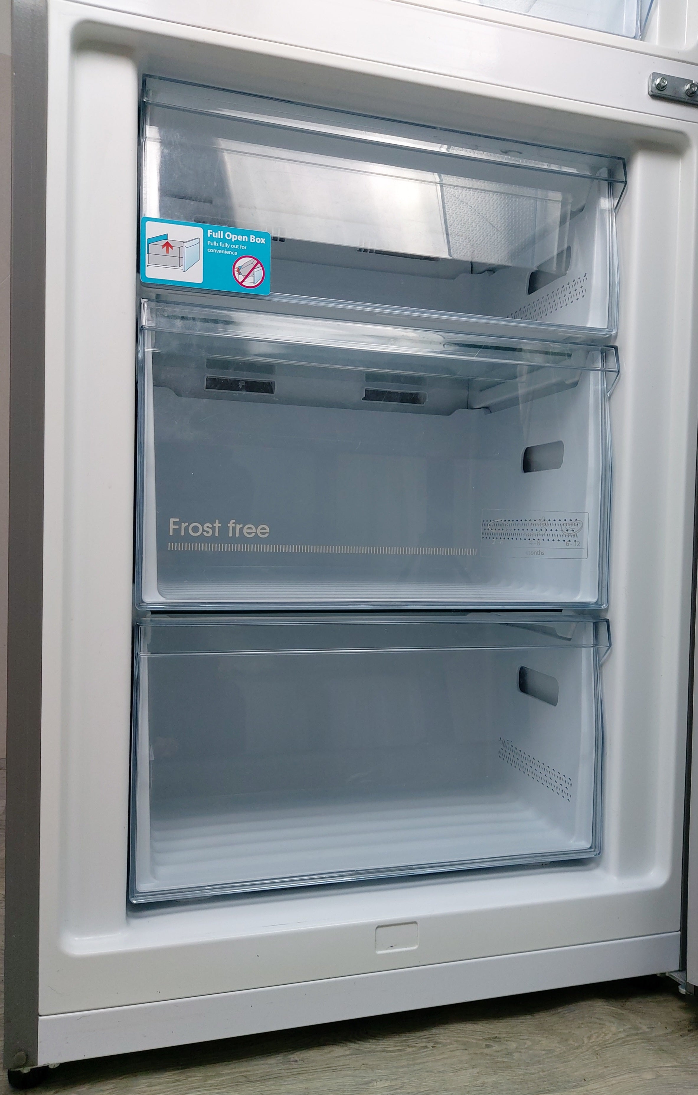 Kenwood Frost Free Fridge Freezer - KNF60X18 - Silver