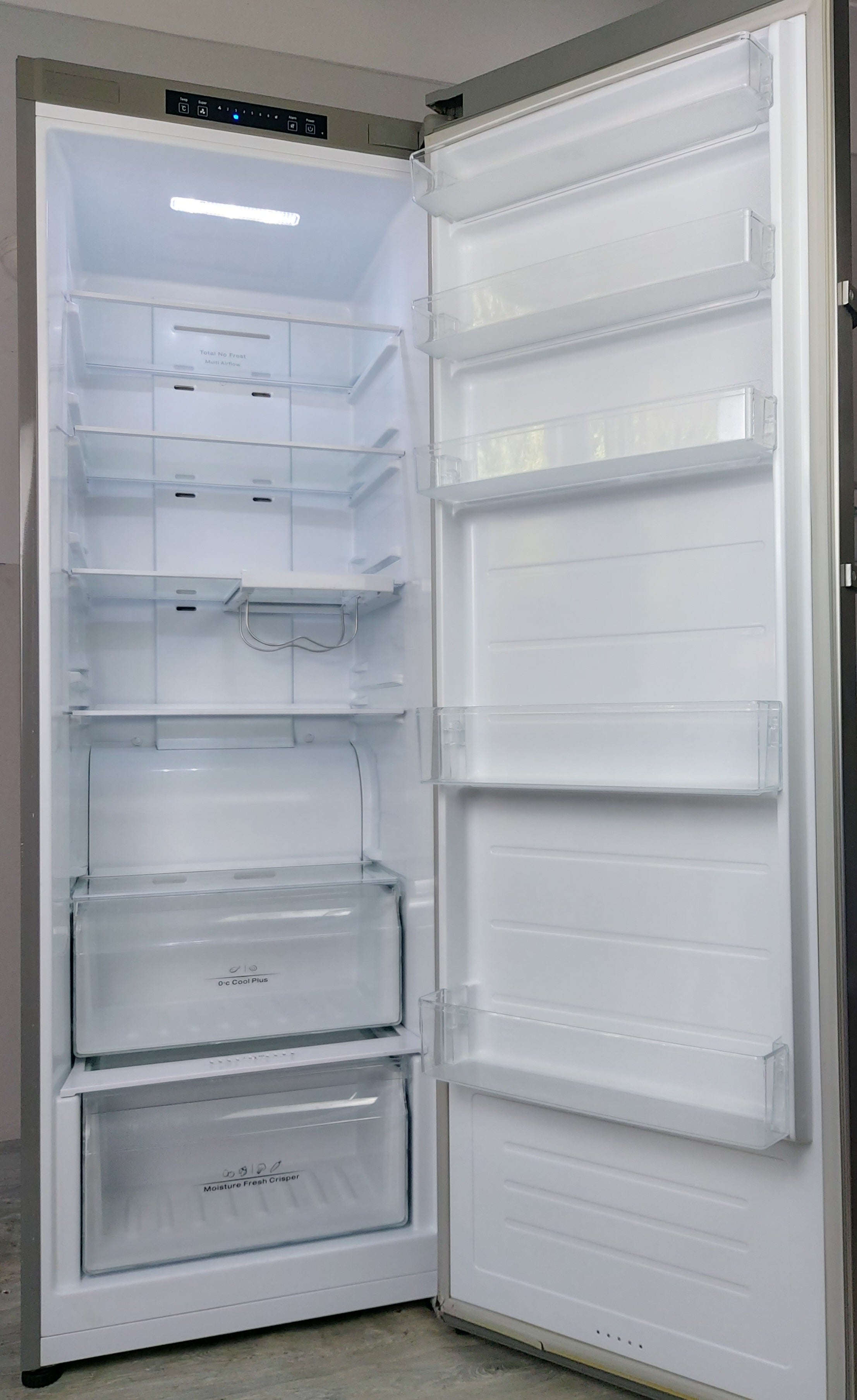 Hisense Larder Fridge - RL423N4AC11 - Stainless Steel