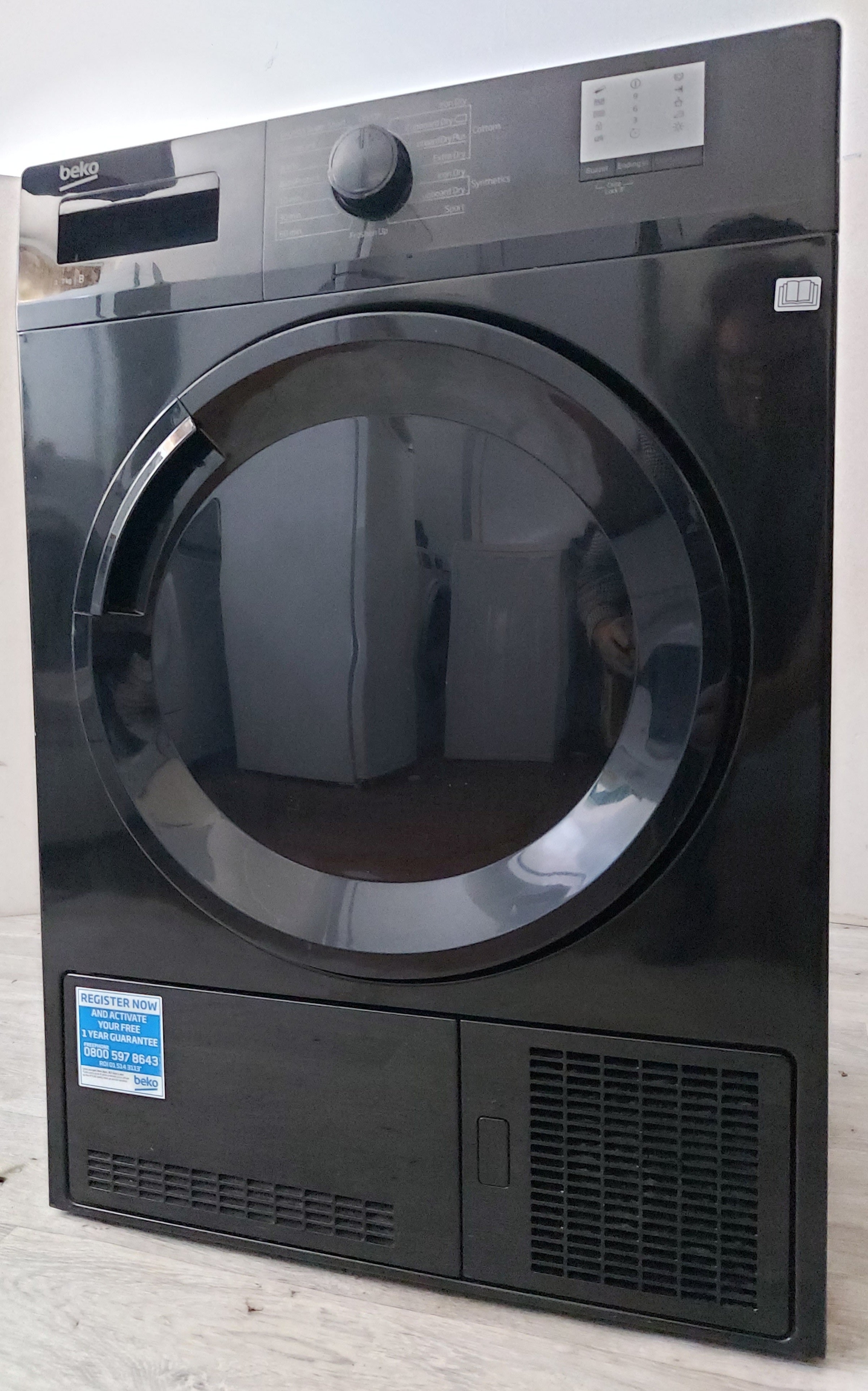 Beko 7kg Black Condenser Dryer - DTGC7000B
