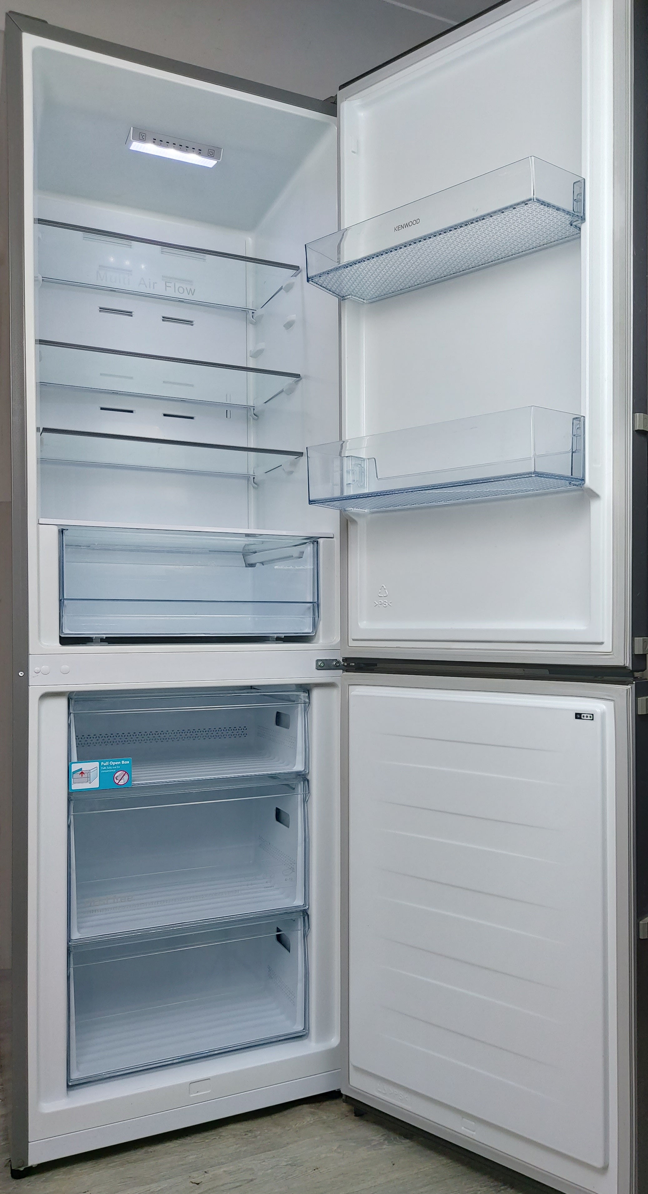 Kenwood Frost Free Fridge Freezer - KNF60X18 - Silver