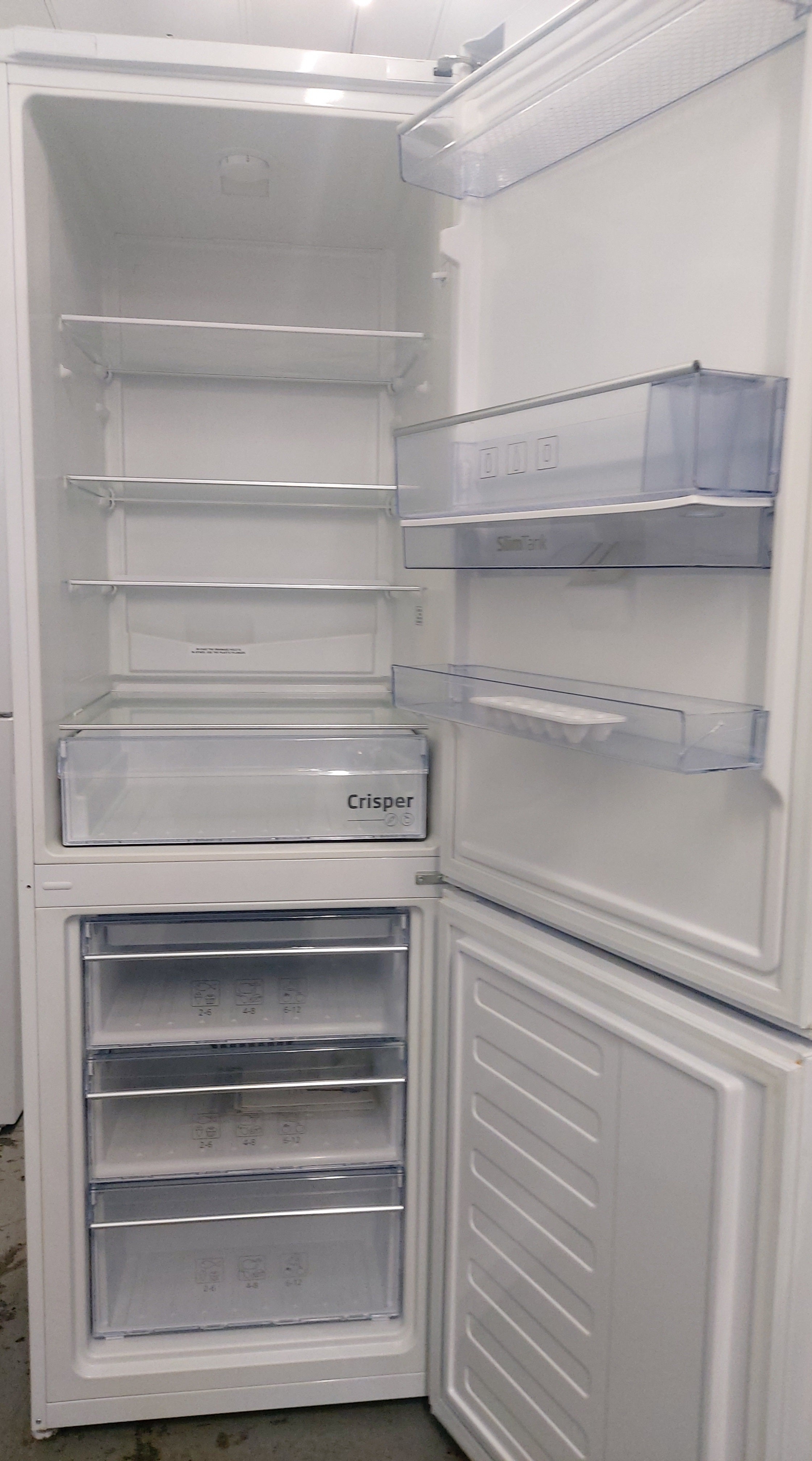 Beko CXFG1685DW Graded Fridge Freezer with Non-Plumbed Water Dispenser - Frost Free - White